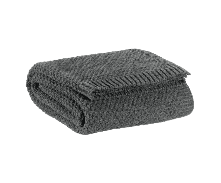 Plaid Danilo Caviar 130 x 160 cm