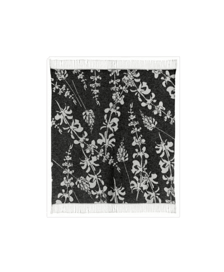 Gerecyclede deken Gini Carbone 127 x 160