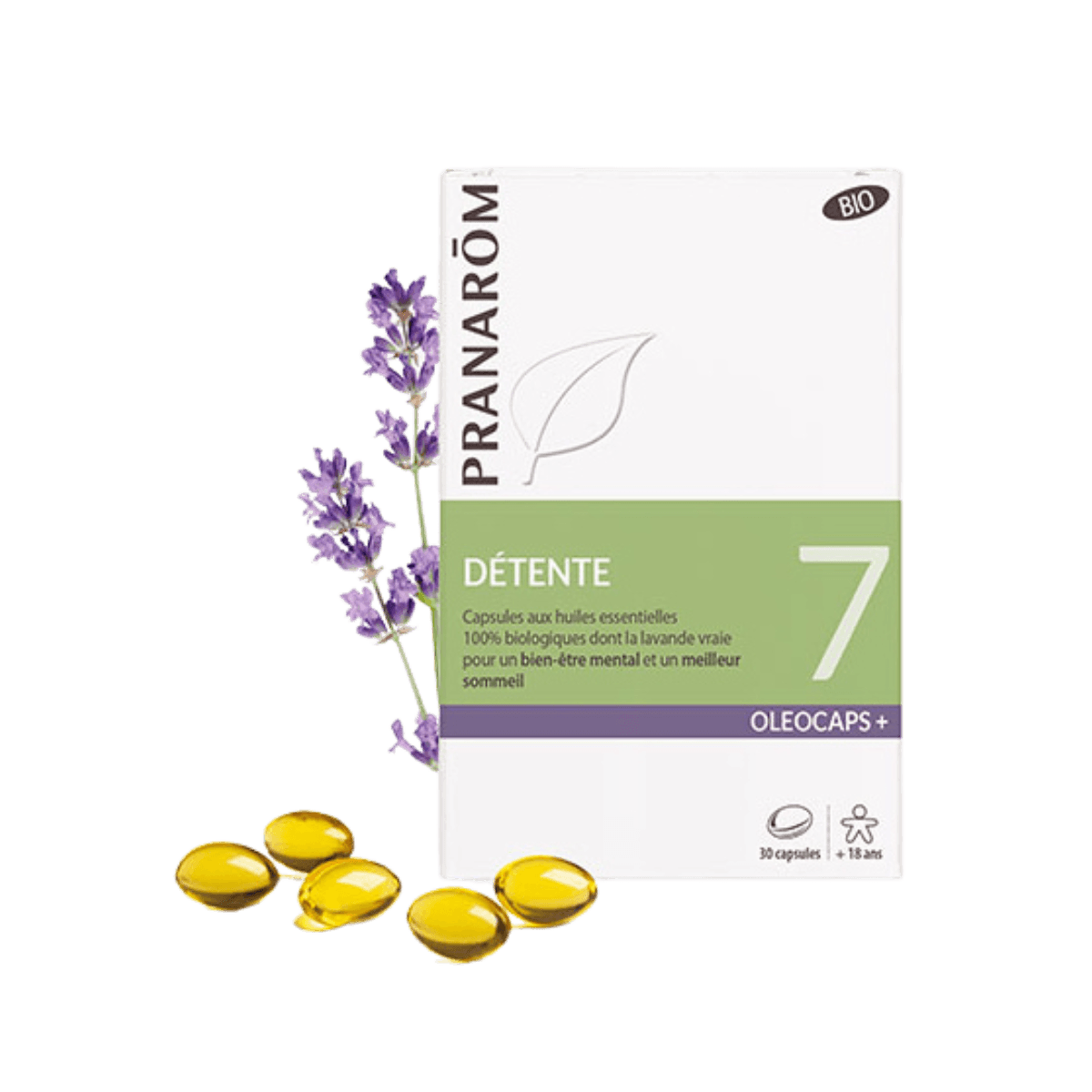 Capsules met essentiële oliën - 7 Ontspanning BIO - 30 capsules