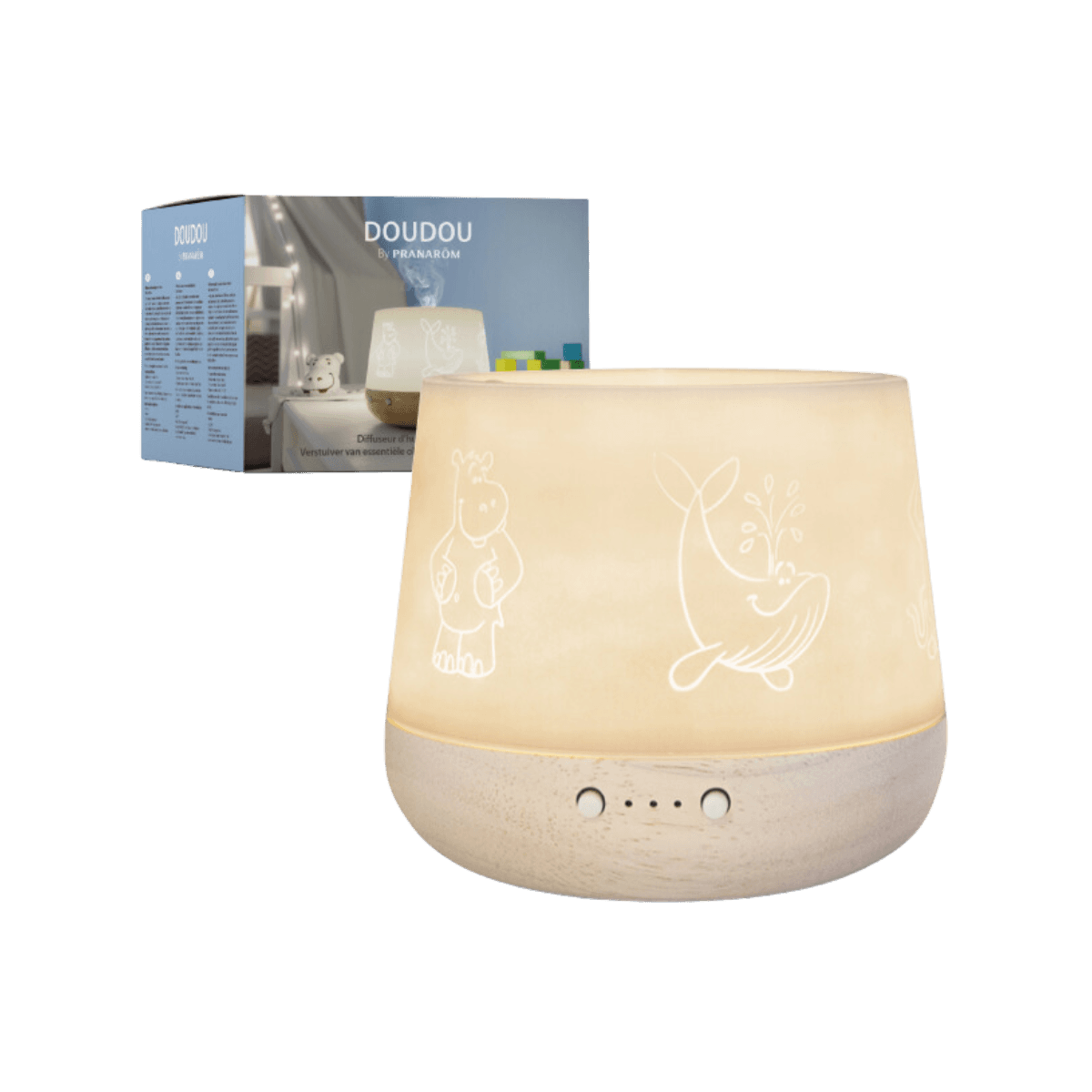 Diffuseur d'huiles essentielles et Veilleuse DOUDOU