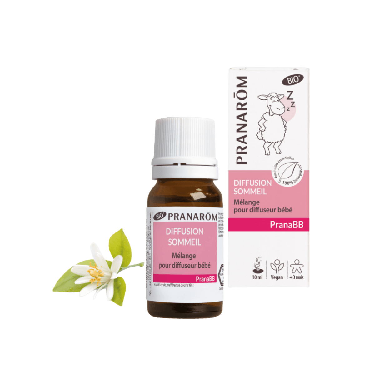 Mélange pour diffuseur bébé - Diffusion sommeil BIO - 10 ML