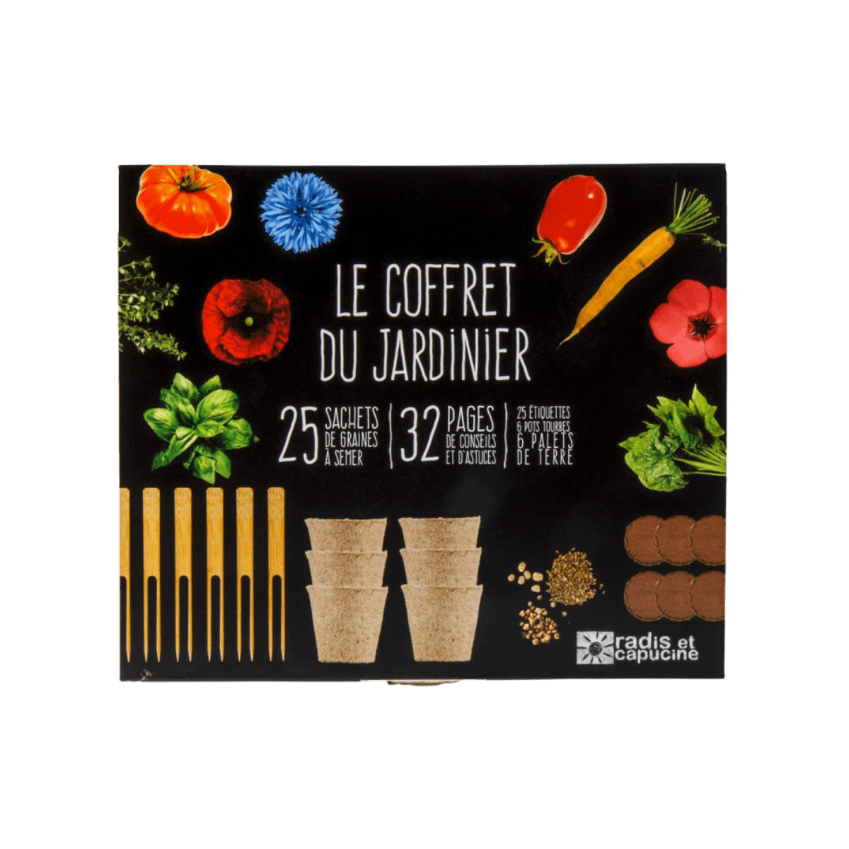 Coffret "Prestige du jardinier" 25 variétés