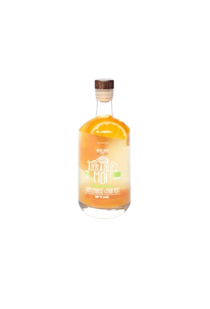 Gerangschikte rum Pamplemousse-Orange-Citron vert BIO 70cl