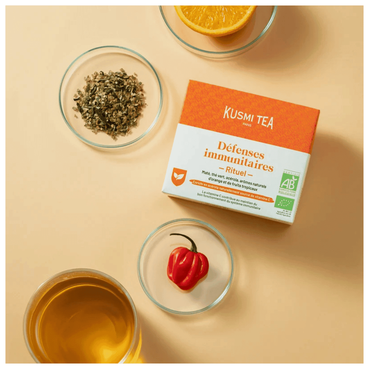 Kusmi Tea Rituel Défenses Immunitaires Bio – 18 zakjes - Kusmi Tea