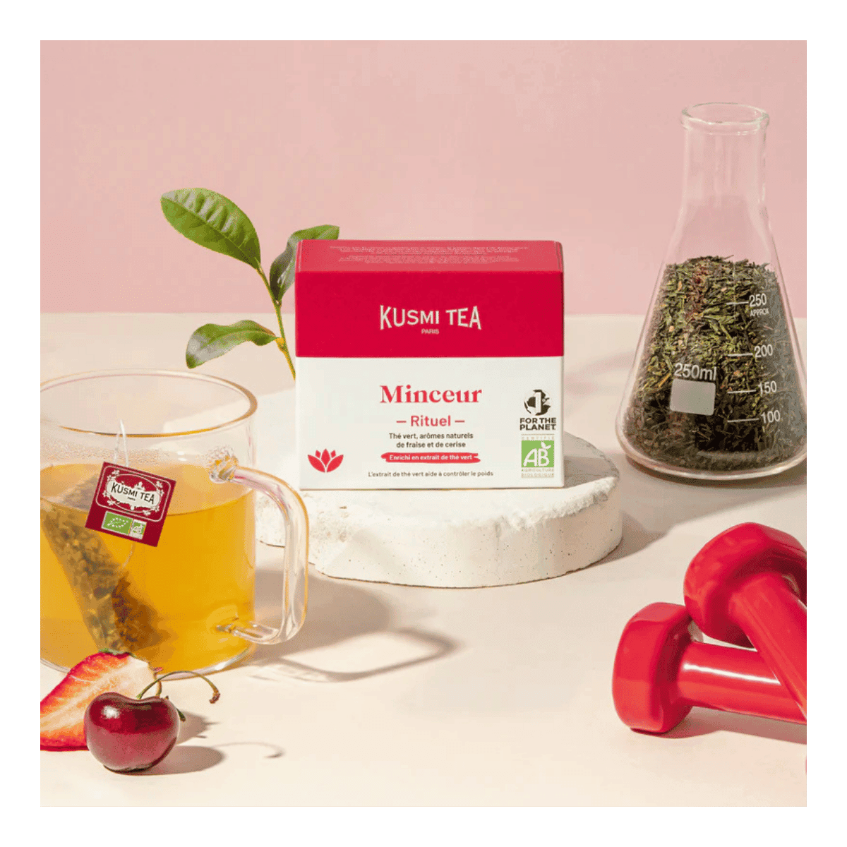 Rituel minceur - Etui 18 sachets mousseline - 36gr - Kusmi Tea
