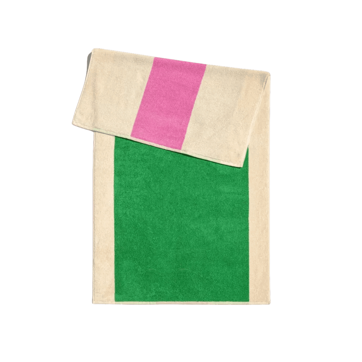 Badhanddoek 70x140 Pink Green