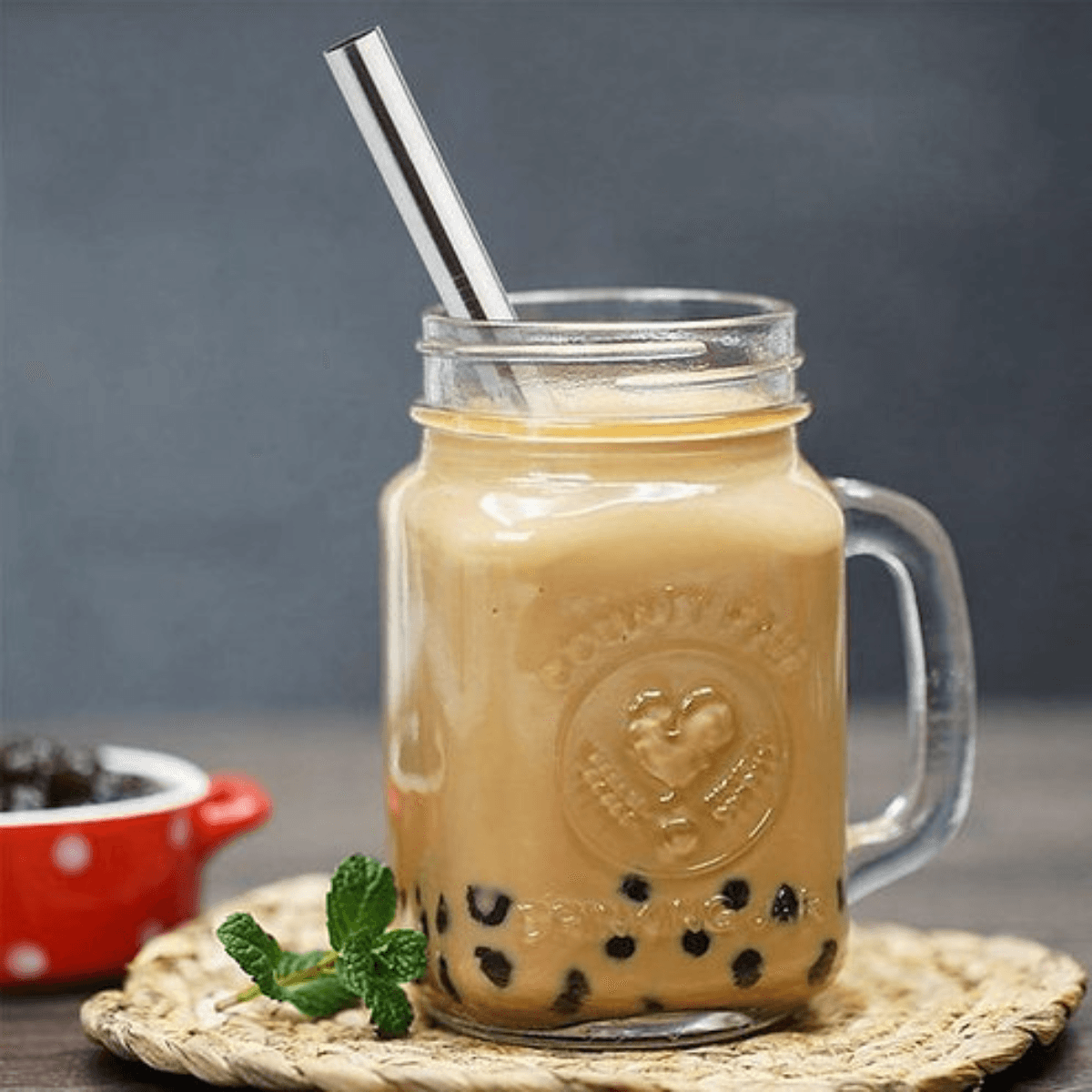Set van 5 Bubble Tea rietjes - Gemengde kleuren