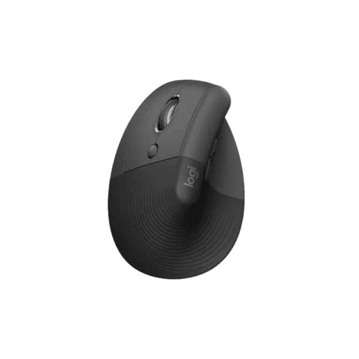 Logitech Lift Ergo Series verticale ergonomische muis – Graphite