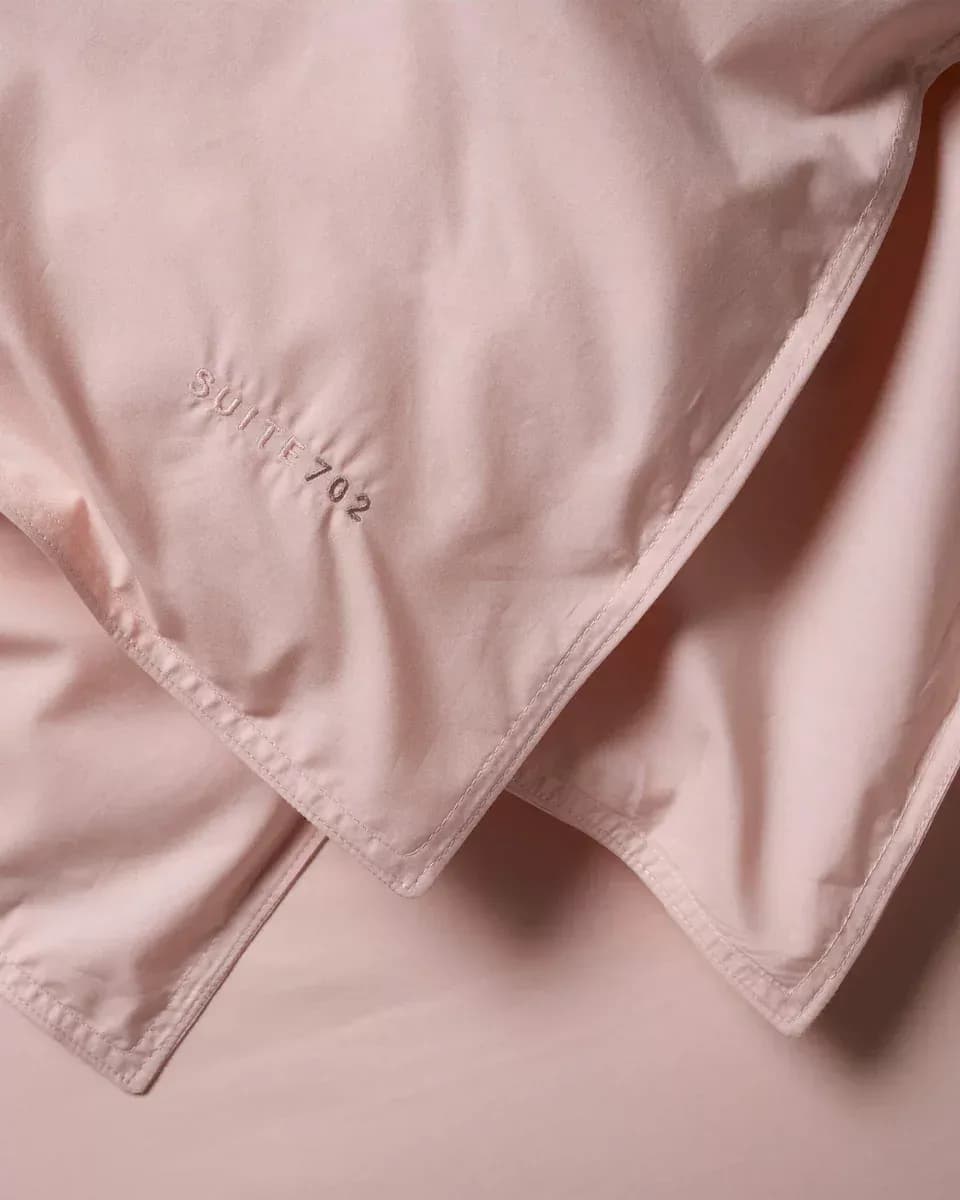 240X220 Perkaal 100% Katoen -Dekbedovertrek - Blush PDBO240NU