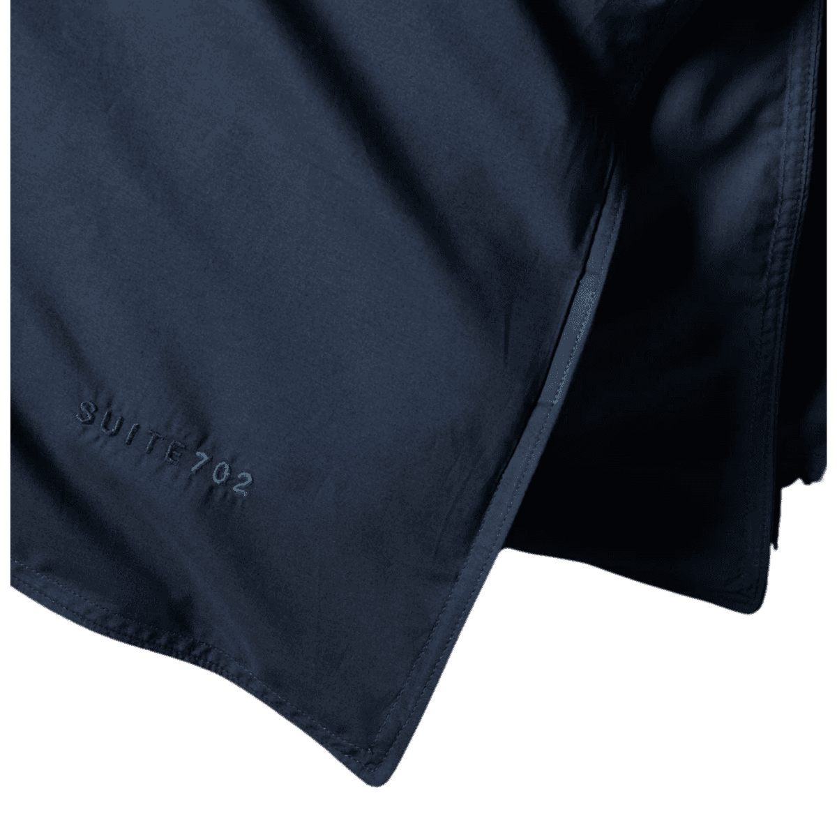 140X220 Housse de couette Percale 100% Coton - Navy Blue PDBO140_NB