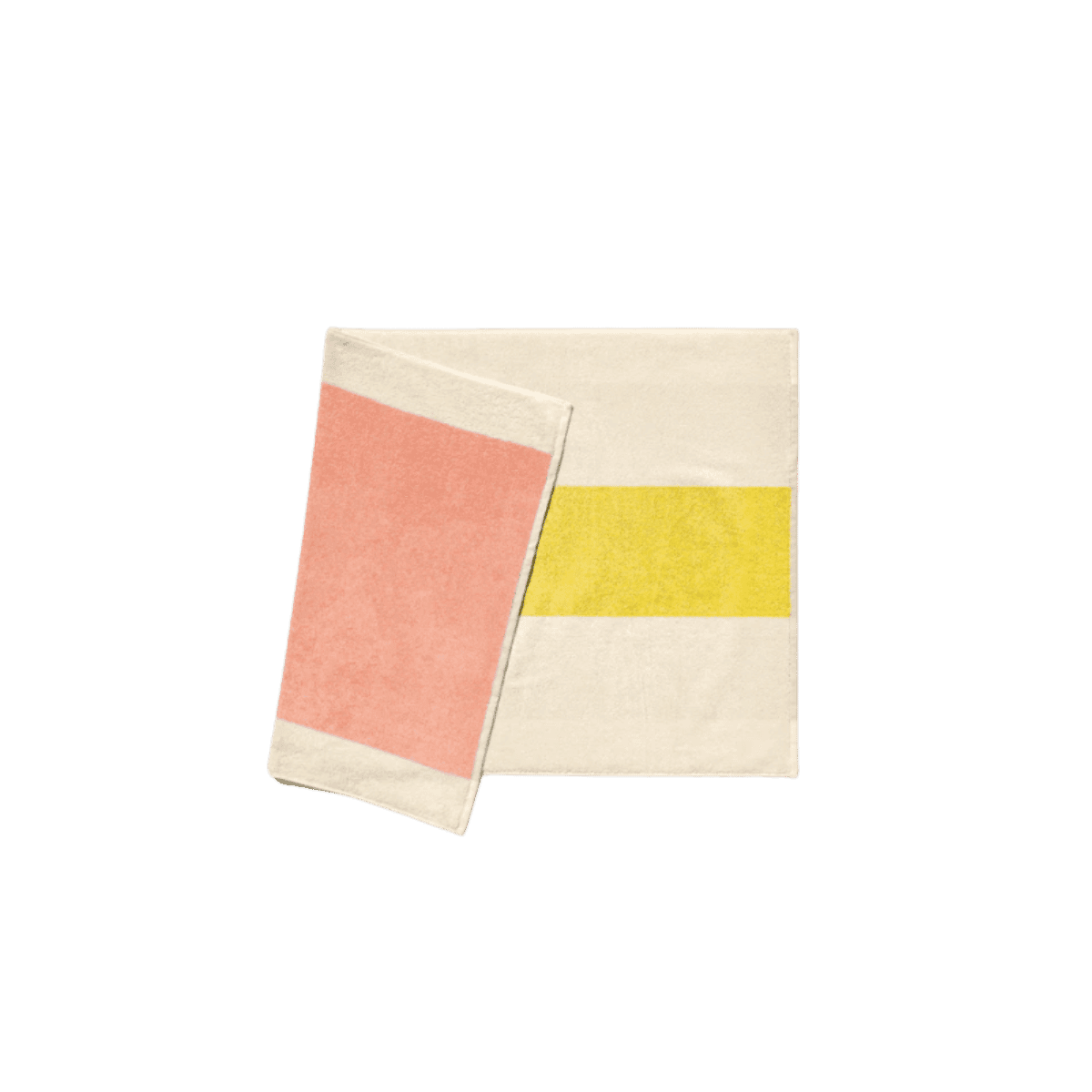 Badmatten Terry 100% Cotton - 50x80 - Yellow-Peach